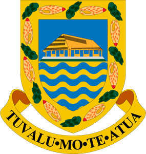 Coat of arms of Tuvalu Logo ,Logo , icon , SVG Coat of arms of Tuvalu Logo