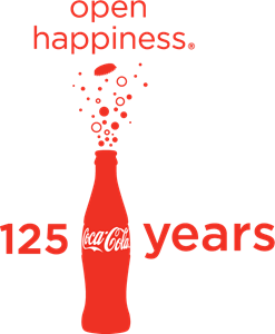 Coca-Cola 125 Years Logo ,Logo , icon , SVG Coca-Cola 125 Years Logo