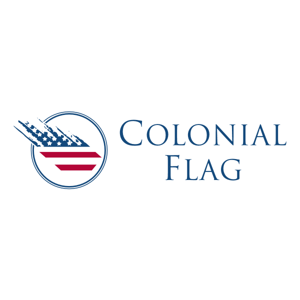 Colonial Flag Logo ,Logo , icon , SVG Colonial Flag Logo