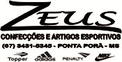 comercial zeus artigos esportivos Logo