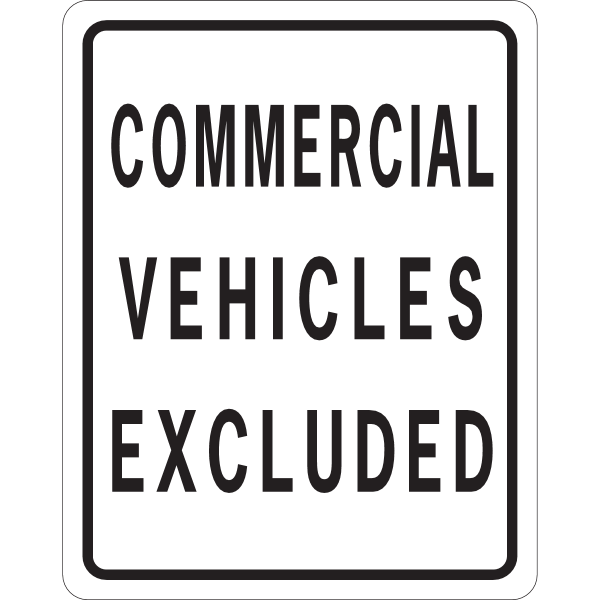 COMMERICAL VEHICLES EXCLUDED Logo ,Logo , icon , SVG COMMERICAL VEHICLES EXCLUDED Logo