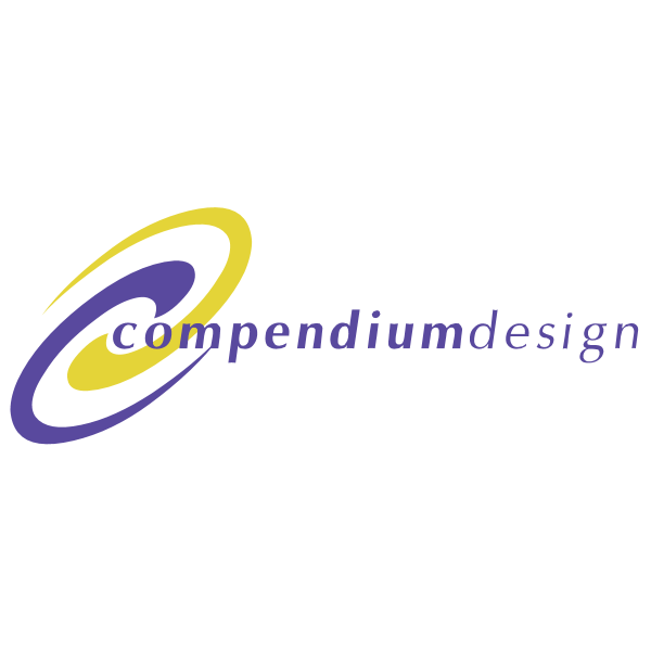 Compendium Design Logo ,Logo , icon , SVG Compendium Design Logo