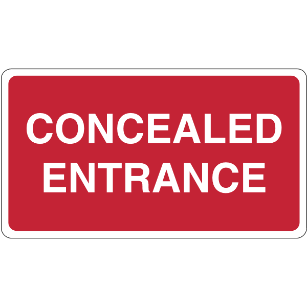 Concealed entrance Logo ,Logo , icon , SVG Concealed entrance Logo