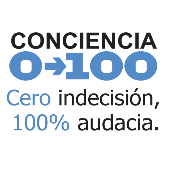 Conciencia 0 a 100 Logo ,Logo , icon , SVG Conciencia 0 a 100 Logo