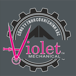 Công ty TNHH cơ khí chính xác Violet Logo ,Logo , icon , SVG Công ty TNHH cơ khí chính xác Violet Logo
