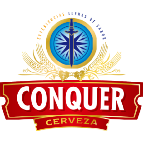 CONQUER CERVEZA Logo
