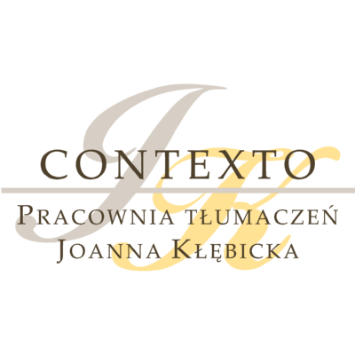 Contexto Pracownia Tłumaczeń Joanna Kłębicka Logo ,Logo , icon , SVG Contexto Pracownia Tłumaczeń Joanna Kłębicka Logo