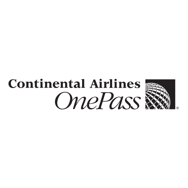 Continental Airlines OnePass Logo