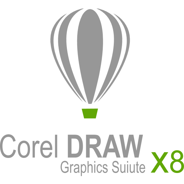 Corel DRAW X8 ,Logo , icon , SVG Corel DRAW X8
