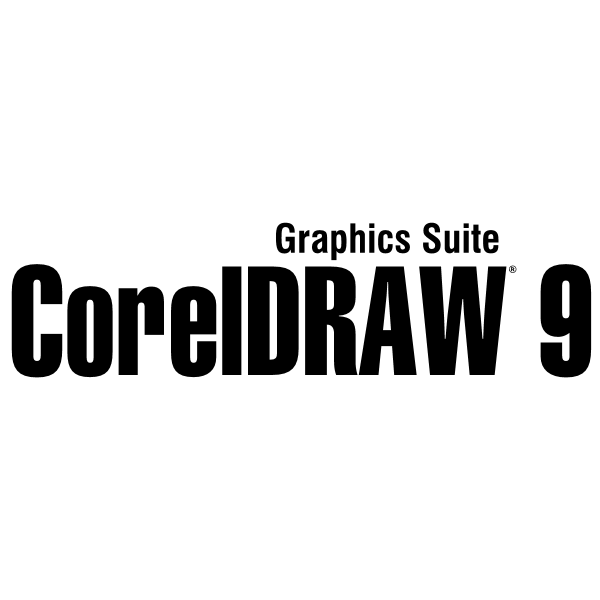 CorelDRAW 9 ,Logo , icon , SVG CorelDRAW 9