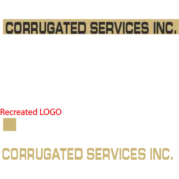 Corrugated Services Logo ,Logo , icon , SVG Corrugated Services Logo