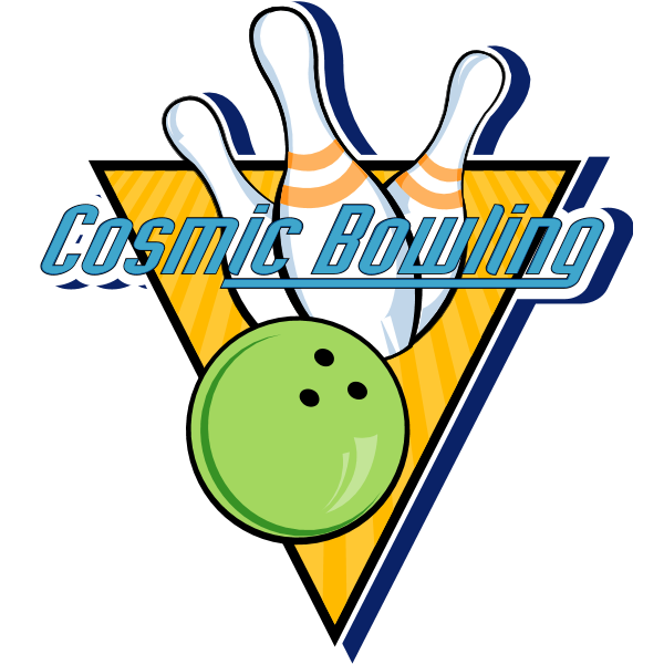 Cosmic Bowling Logo ,Logo , icon , SVG Cosmic Bowling Logo
