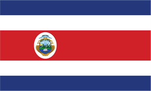 Costa Rica Flag Logo ,Logo , icon , SVG Costa Rica Flag Logo