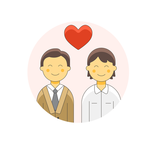 couple gay love ,Logo , icon , SVG couple gay love