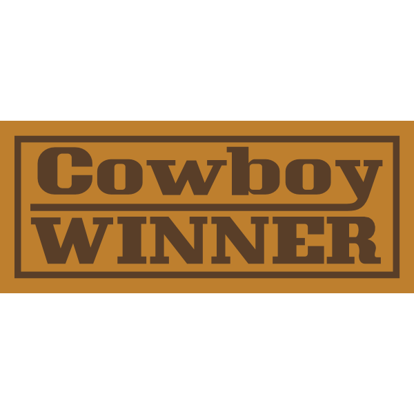 Cowboy Winner Logo ,Logo , icon , SVG Cowboy Winner Logo