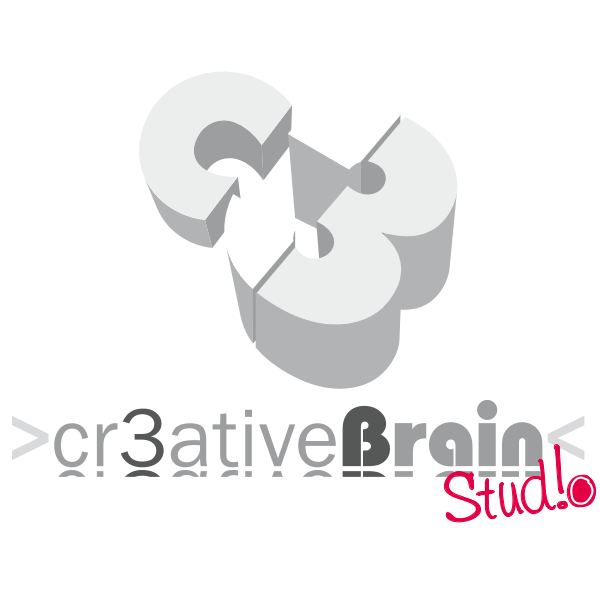 Cr3ativeBrain Studio Logo ,Logo , icon , SVG Cr3ativeBrain Studio Logo