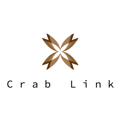 crab link ,Logo , icon , SVG crab link