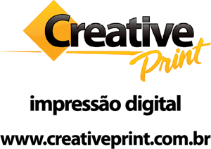 Creative Print Impressão Digital Logo