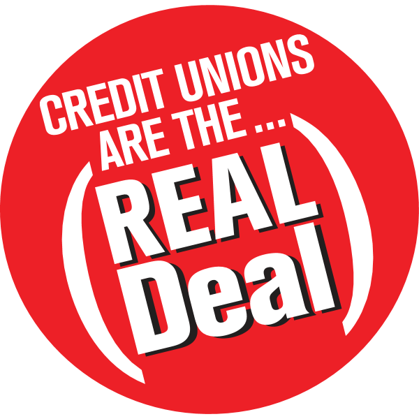Credit Unions are the… Real Deal Logo ,Logo , icon , SVG Credit Unions are the… Real Deal Logo