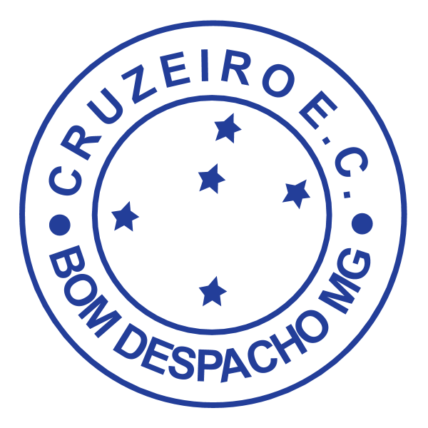 Cruzeiro Esporte Clube de Bom Despacho-MG Logo ,Logo , icon , SVG Cruzeiro Esporte Clube de Bom Despacho-MG Logo
