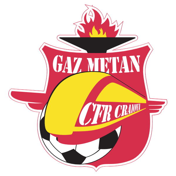 CS Gaz Metan CFR Craiova Logo ,Logo , icon , SVG CS Gaz Metan CFR Craiova Logo