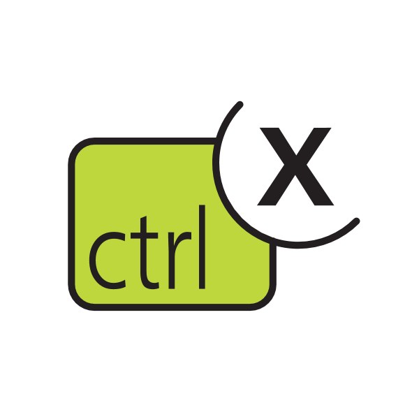 Ctrl-X Logo ,Logo , icon , SVG Ctrl-X Logo