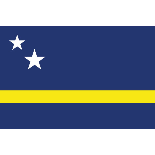 CURACAO FLAG Logo ,Logo , icon , SVG CURACAO FLAG Logo