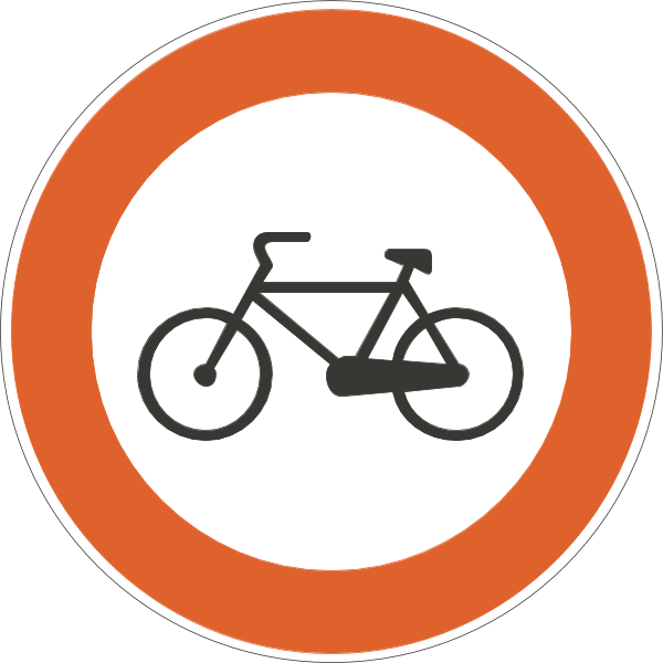 CYCLE ROUTE AHEAD SIGN Logo ,Logo , icon , SVG CYCLE ROUTE AHEAD SIGN Logo
