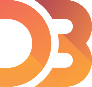 D3 Logo ,Logo , icon , SVG D3 Logo