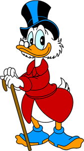 Dagobert Duck Logo ,Logo , icon , SVG Dagobert Duck Logo