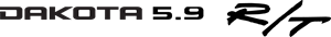 Dakota 5.9 R/T Logo ,Logo , icon , SVG Dakota 5.9 R/T Logo
