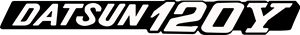 DATSUN 120Y Logo ,Logo , icon , SVG DATSUN 120Y Logo