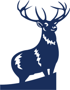 deer head illustration in wildlife logo badge illustration 11381826 PNG