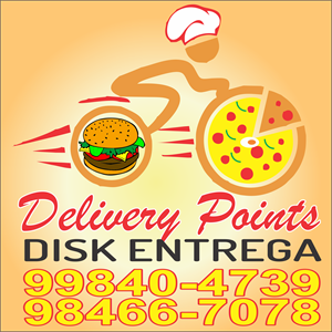 Delivery Points Pizzaria e Hamburgueria Logo ,Logo , icon , SVG Delivery Points Pizzaria e Hamburgueria Logo