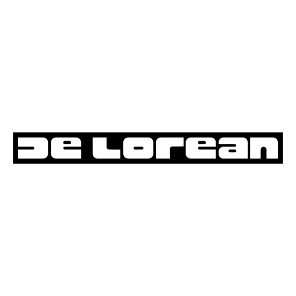 DeLorean ,Logo , icon , SVG DeLorean