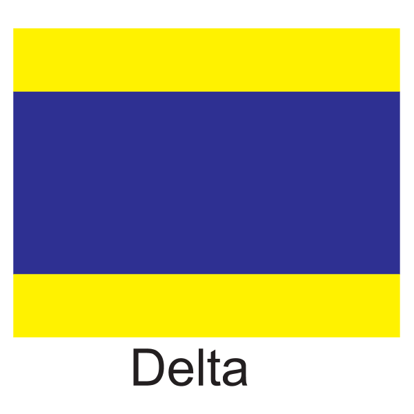 Delta Flag Logo ,Logo , icon , SVG Delta Flag Logo