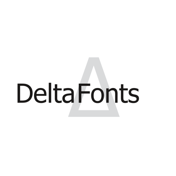 Delta Fonts Logo
