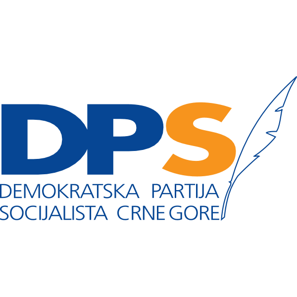 Demokratska partija socijalista Crne Gore Logo ,Logo , icon , SVG Demokratska partija socijalista Crne Gore Logo