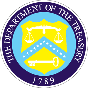 Department of the Treasury Logo ,Logo , icon , SVG Department of the Treasury Logo