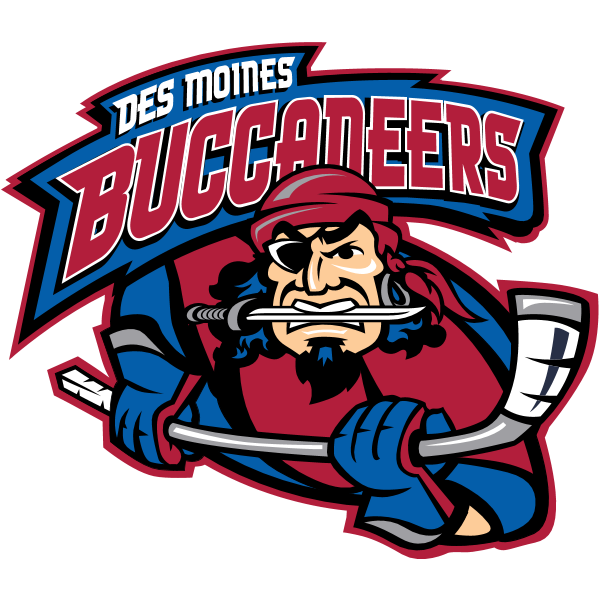 Des Moines Buccaneers Logo ,Logo , icon , SVG Des Moines Buccaneers Logo