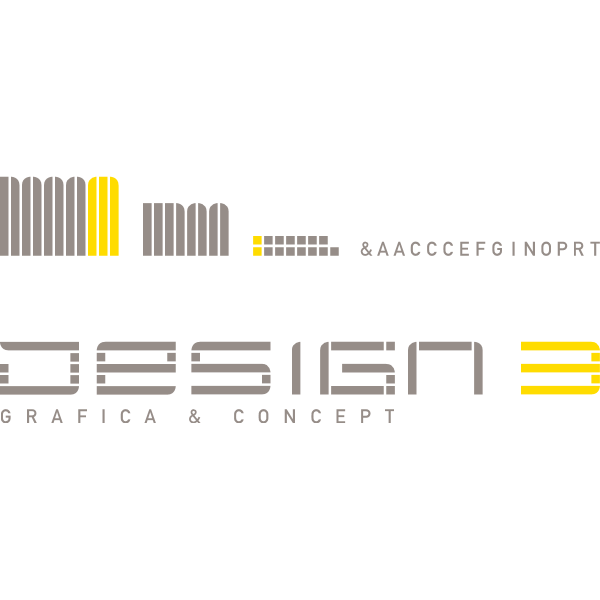 Design 3 Logo ,Logo , icon , SVG Design 3 Logo