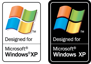 Designed for Microsoft Windows XP Logo ,Logo , icon , SVG Designed for Microsoft Windows XP Logo