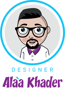 Designer Alaa Khader Logo ,Logo , icon , SVG Designer Alaa Khader Logo