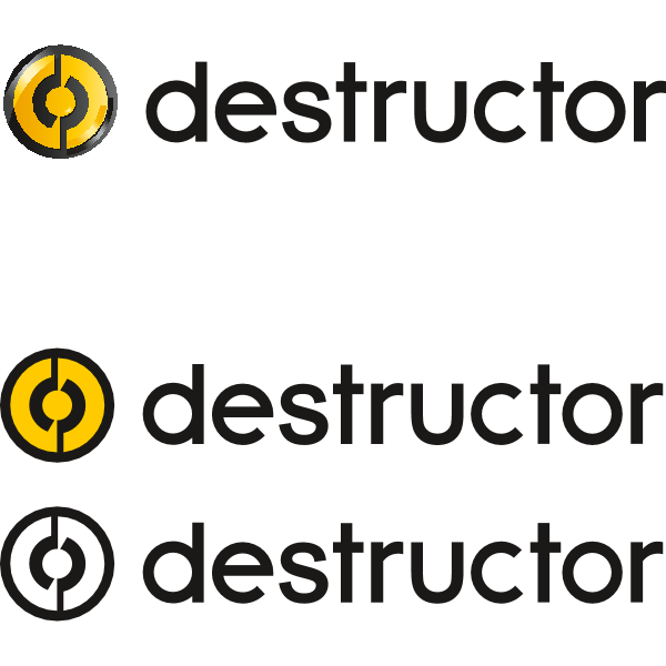 Destructor Logo ,Logo , icon , SVG Destructor Logo