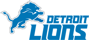 Detroit Lions 2017 w/WordMark Logo