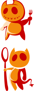 Devil Cuties Logo ,Logo , icon , SVG Devil Cuties Logo