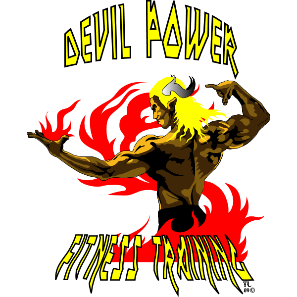 DEVIL POWER FITNESS TRAINING Logo ,Logo , icon , SVG DEVIL POWER FITNESS TRAINING Logo
