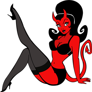 devil women Logo ,Logo , icon , SVG devil women Logo