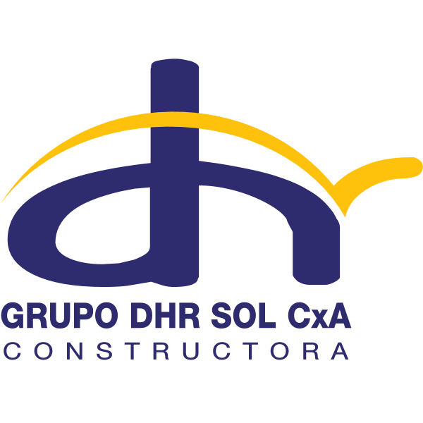 DHR constructora Logo ,Logo , icon , SVG DHR constructora Logo