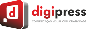Digipress Comunicação Visual com Criatividade Logo